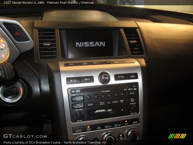 Platinum Pearl Matallic / Charcoal 2007 Nissan Murano SL AWD