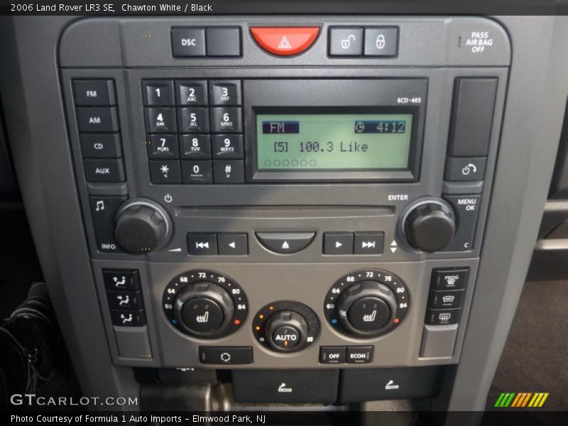 Chawton White / Black 2006 Land Rover LR3 SE