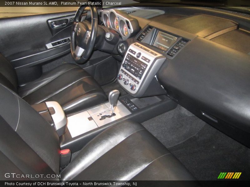 Platinum Pearl Matallic / Charcoal 2007 Nissan Murano SL AWD