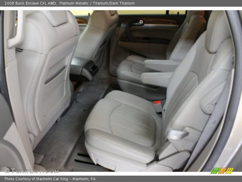 Platinum Metallic / Titanium/Dark Titanium 2008 Buick Enclave CXL AWD