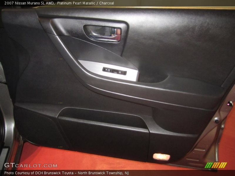 Platinum Pearl Matallic / Charcoal 2007 Nissan Murano SL AWD