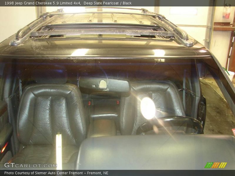 Deep Slate Pearlcoat / Black 1998 Jeep Grand Cherokee 5.9 Limited 4x4
