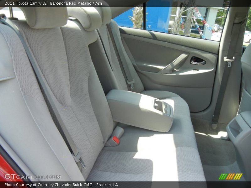 Barcelona Red Metallic / Ash 2011 Toyota Camry LE