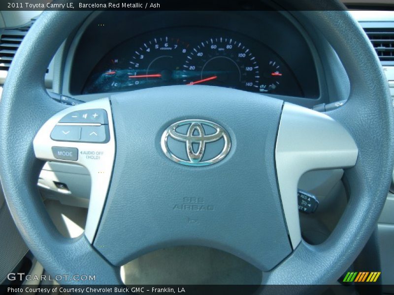 Barcelona Red Metallic / Ash 2011 Toyota Camry LE