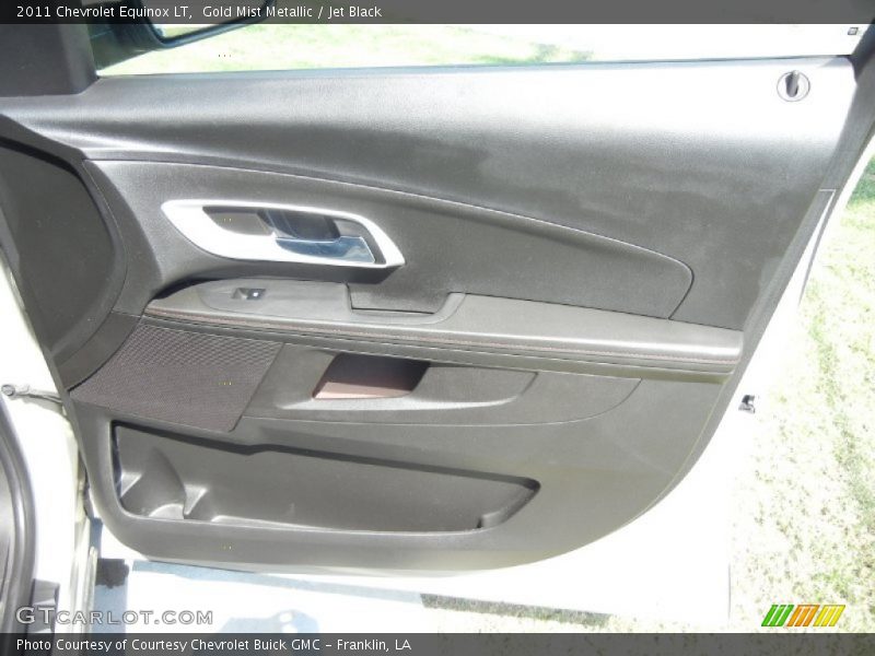 Gold Mist Metallic / Jet Black 2011 Chevrolet Equinox LT