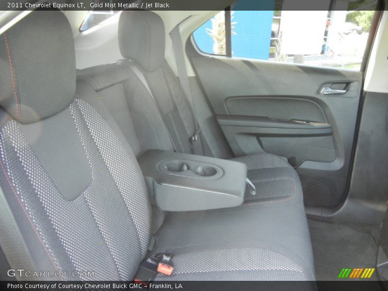 Gold Mist Metallic / Jet Black 2011 Chevrolet Equinox LT
