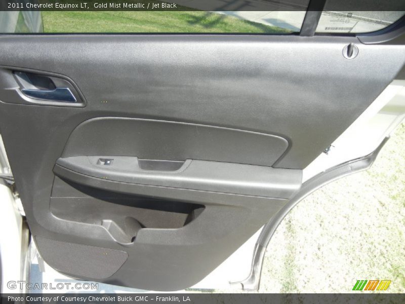 Gold Mist Metallic / Jet Black 2011 Chevrolet Equinox LT