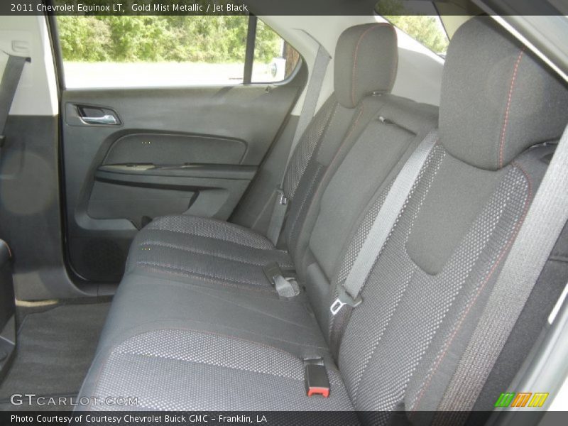 Gold Mist Metallic / Jet Black 2011 Chevrolet Equinox LT