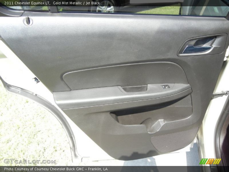 Gold Mist Metallic / Jet Black 2011 Chevrolet Equinox LT