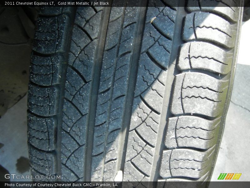 Gold Mist Metallic / Jet Black 2011 Chevrolet Equinox LT