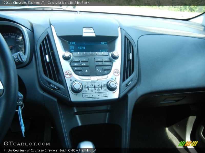 Gold Mist Metallic / Jet Black 2011 Chevrolet Equinox LT