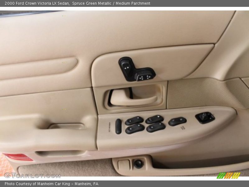Spruce Green Metallic / Medium Parchment 2000 Ford Crown Victoria LX Sedan