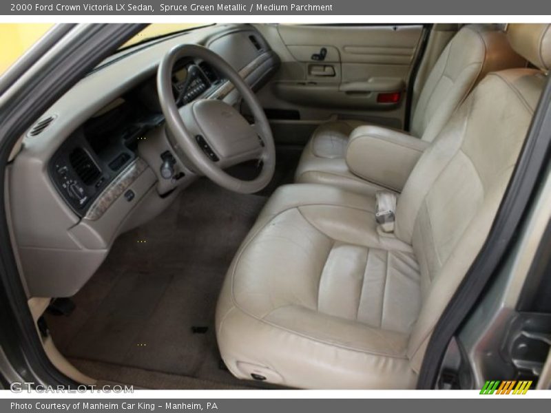  2000 Crown Victoria LX Sedan Medium Parchment Interior