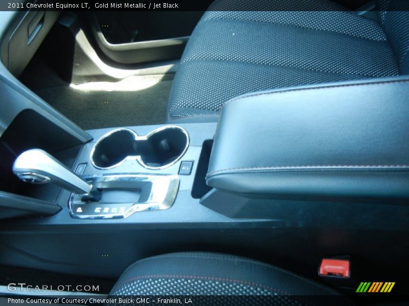Gold Mist Metallic / Jet Black 2011 Chevrolet Equinox LT