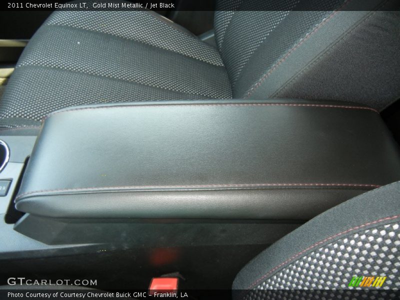 Gold Mist Metallic / Jet Black 2011 Chevrolet Equinox LT