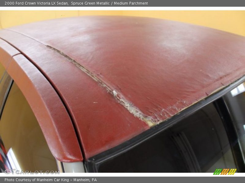 Spruce Green Metallic / Medium Parchment 2000 Ford Crown Victoria LX Sedan