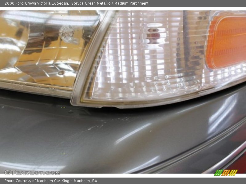 Spruce Green Metallic / Medium Parchment 2000 Ford Crown Victoria LX Sedan
