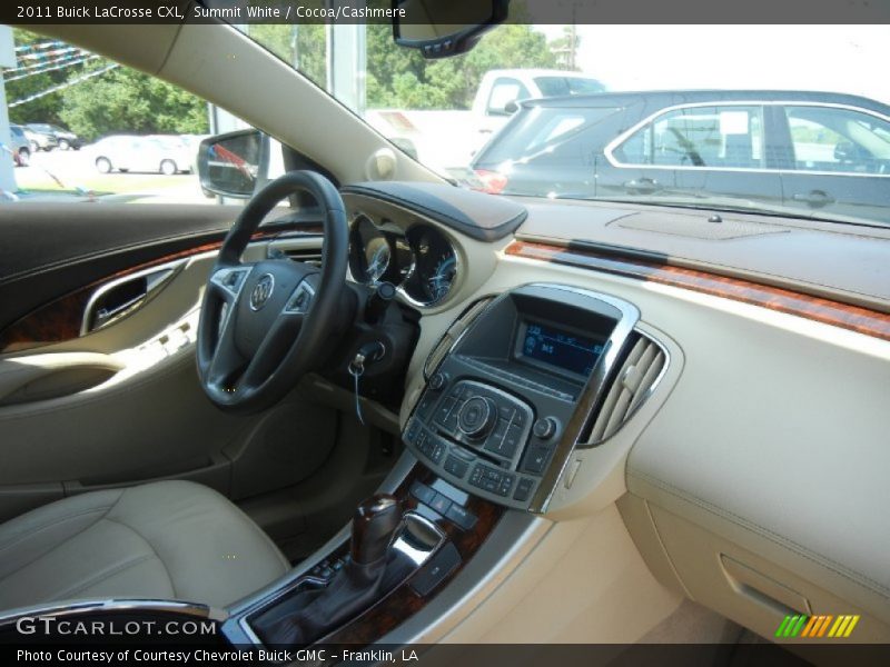 Summit White / Cocoa/Cashmere 2011 Buick LaCrosse CXL