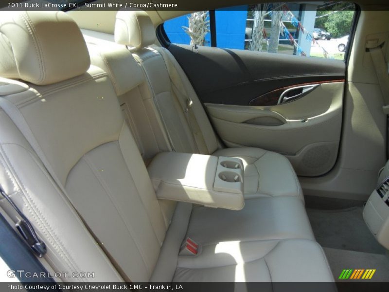 Summit White / Cocoa/Cashmere 2011 Buick LaCrosse CXL