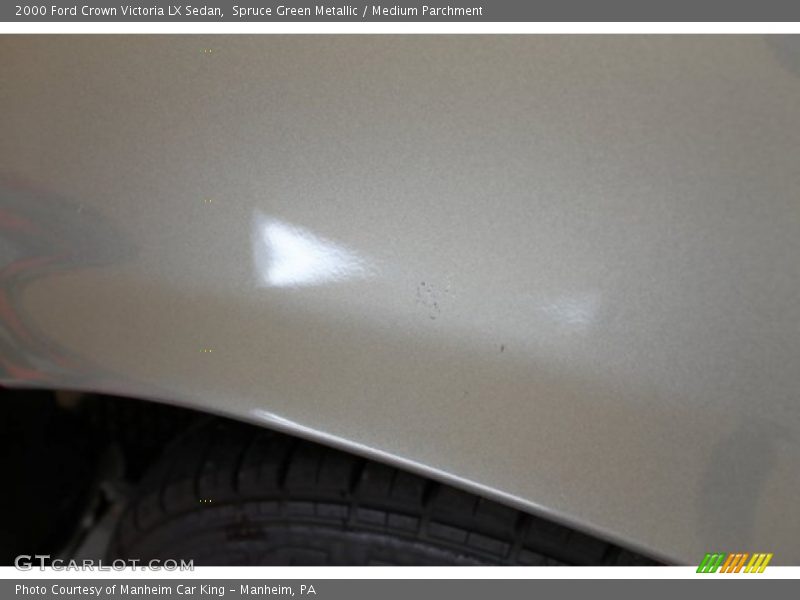 Spruce Green Metallic / Medium Parchment 2000 Ford Crown Victoria LX Sedan