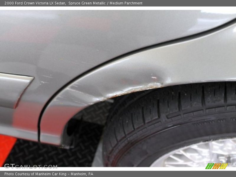 Spruce Green Metallic / Medium Parchment 2000 Ford Crown Victoria LX Sedan