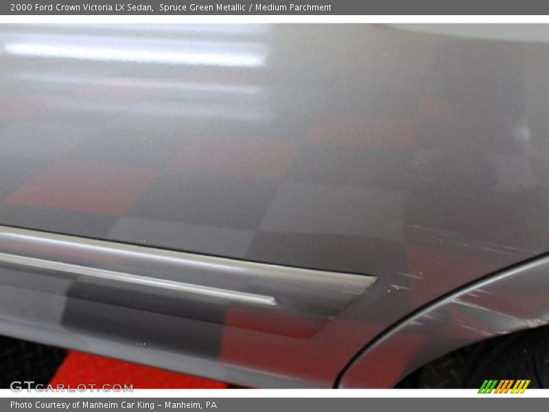 Spruce Green Metallic / Medium Parchment 2000 Ford Crown Victoria LX Sedan
