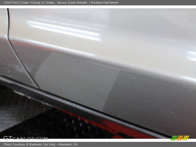 Spruce Green Metallic / Medium Parchment 2000 Ford Crown Victoria LX Sedan