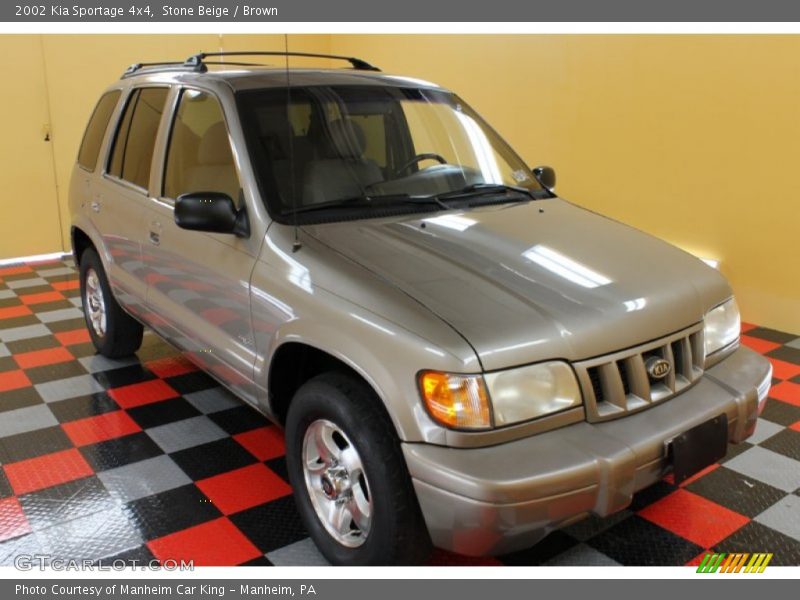Stone Beige / Brown 2002 Kia Sportage 4x4
