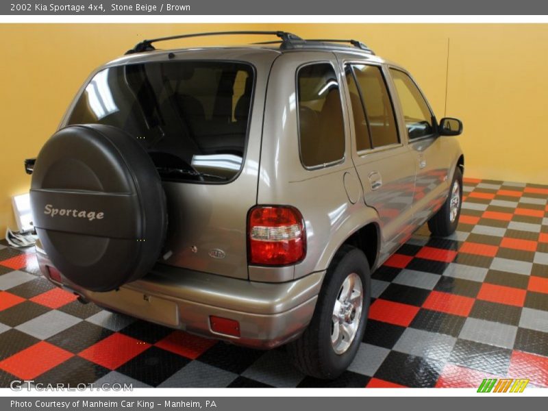 Stone Beige / Brown 2002 Kia Sportage 4x4