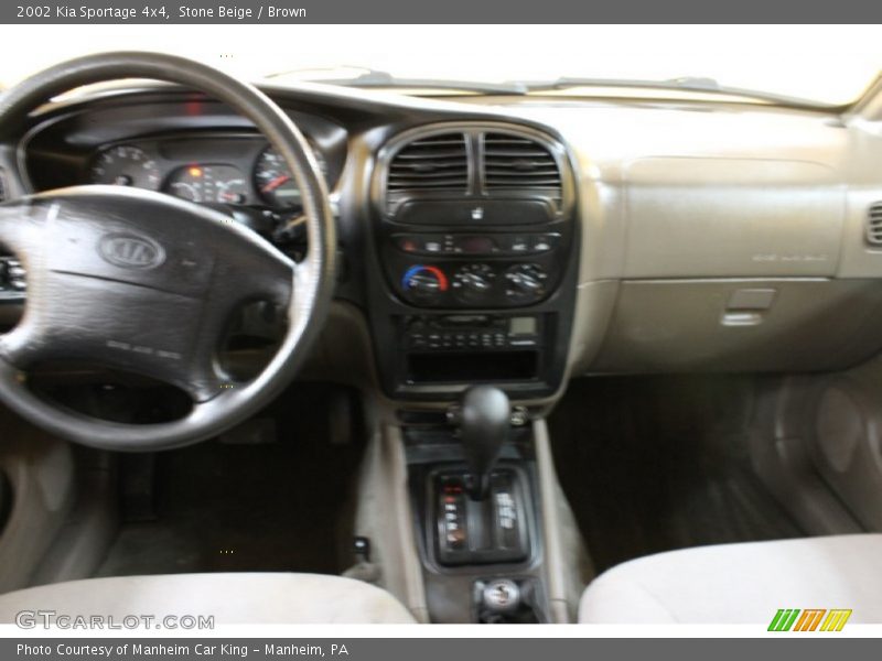 Stone Beige / Brown 2002 Kia Sportage 4x4
