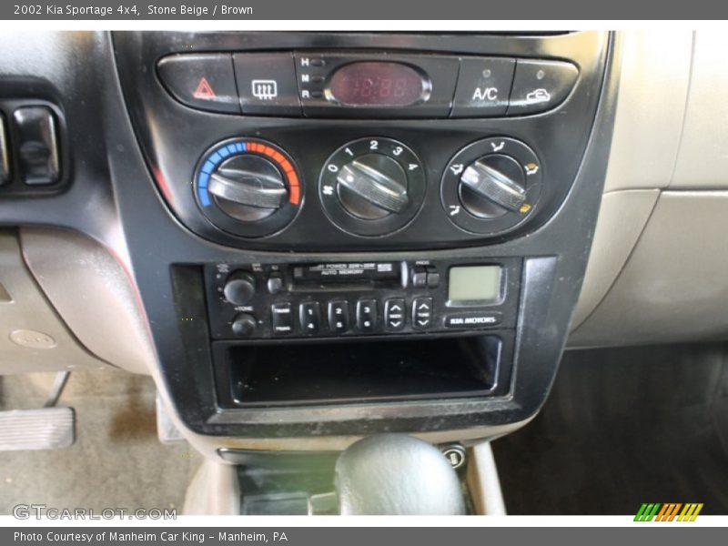 Stone Beige / Brown 2002 Kia Sportage 4x4