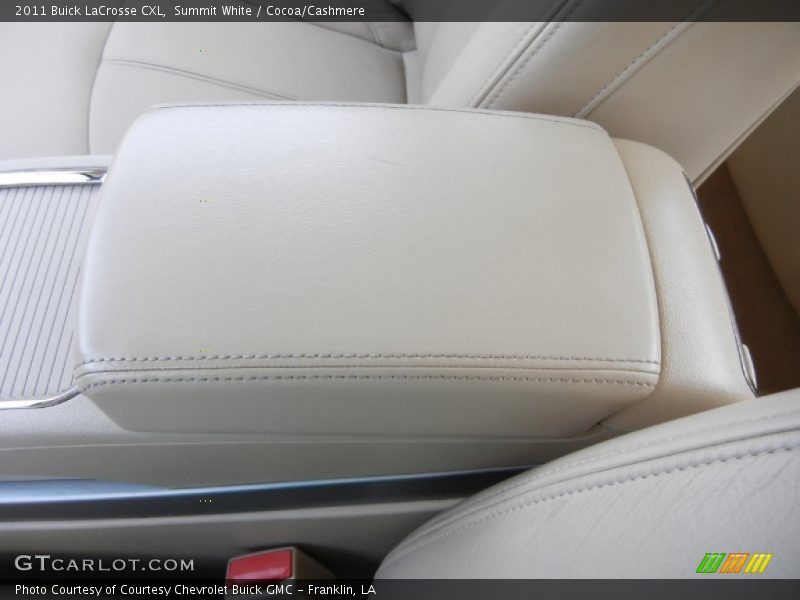 Summit White / Cocoa/Cashmere 2011 Buick LaCrosse CXL