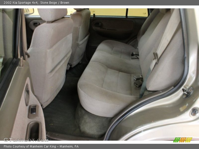 Stone Beige / Brown 2002 Kia Sportage 4x4