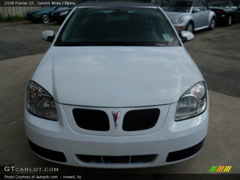 Summit White / Ebony 2008 Pontiac G5