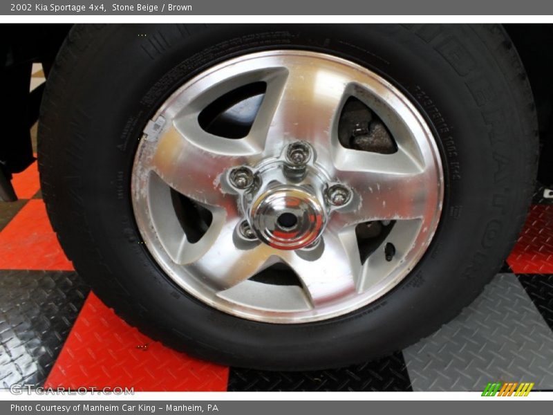 Stone Beige / Brown 2002 Kia Sportage 4x4