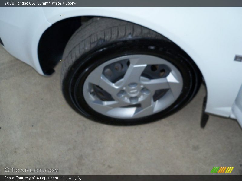 Summit White / Ebony 2008 Pontiac G5