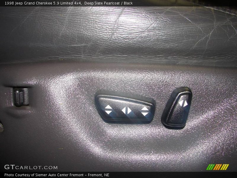 Deep Slate Pearlcoat / Black 1998 Jeep Grand Cherokee 5.9 Limited 4x4