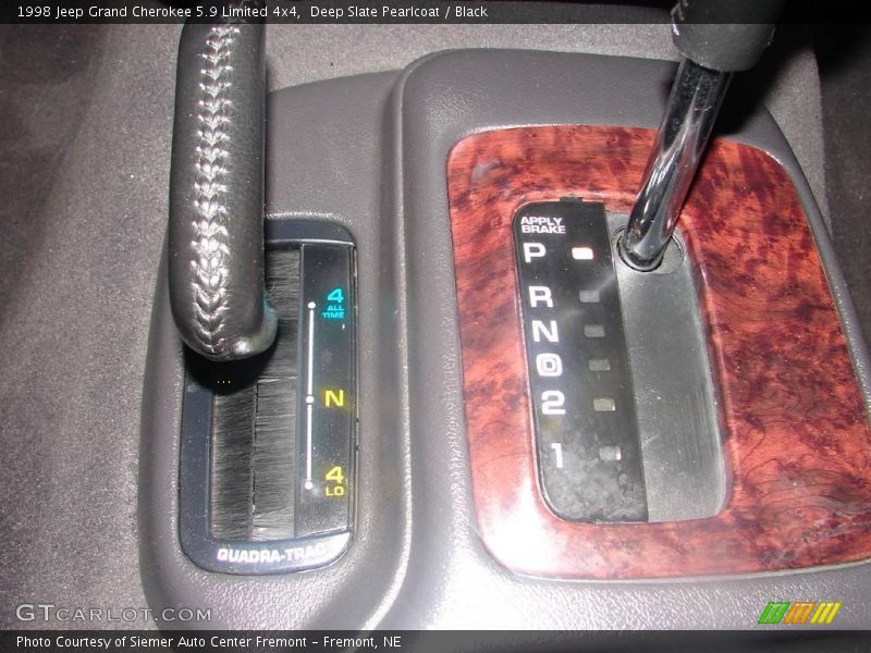 Deep Slate Pearlcoat / Black 1998 Jeep Grand Cherokee 5.9 Limited 4x4
