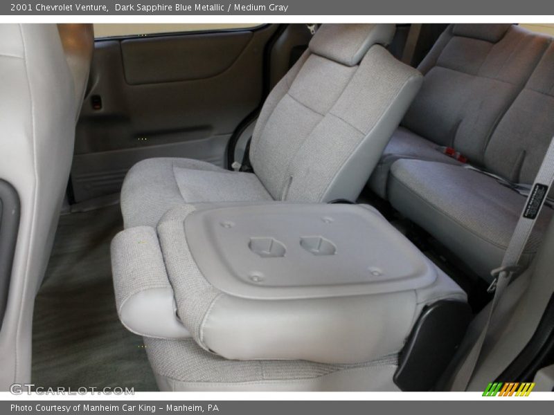 Dark Sapphire Blue Metallic / Medium Gray 2001 Chevrolet Venture