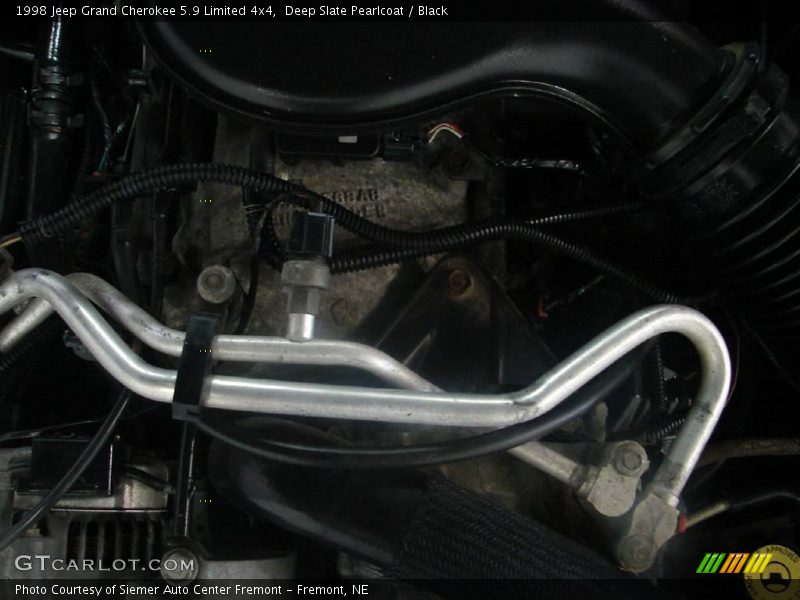 Deep Slate Pearlcoat / Black 1998 Jeep Grand Cherokee 5.9 Limited 4x4