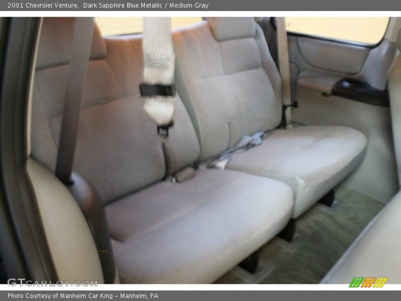 Dark Sapphire Blue Metallic / Medium Gray 2001 Chevrolet Venture