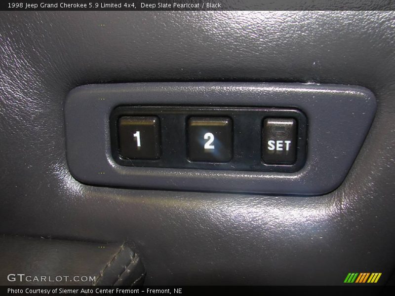 Deep Slate Pearlcoat / Black 1998 Jeep Grand Cherokee 5.9 Limited 4x4