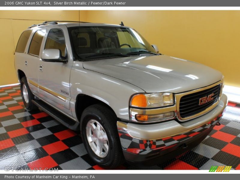 Silver Birch Metallic / Pewter/Dark Pewter 2006 GMC Yukon SLT 4x4