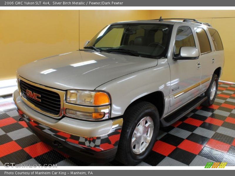 Silver Birch Metallic / Pewter/Dark Pewter 2006 GMC Yukon SLT 4x4