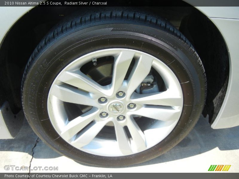 Radiant Silver / Charcoal 2010 Nissan Altima 2.5 S Coupe
