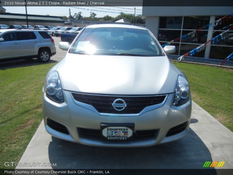 Radiant Silver / Charcoal 2010 Nissan Altima 2.5 S Coupe