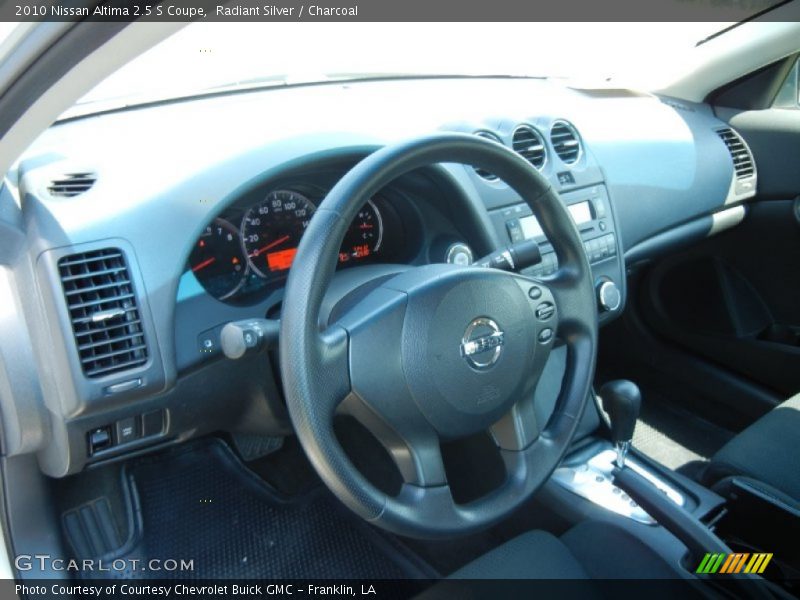 Radiant Silver / Charcoal 2010 Nissan Altima 2.5 S Coupe