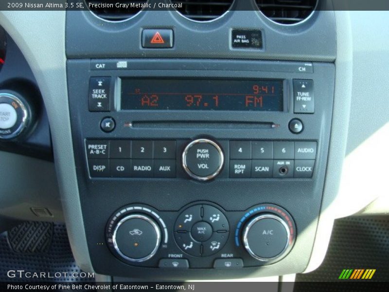 Precision Gray Metallic / Charcoal 2009 Nissan Altima 3.5 SE