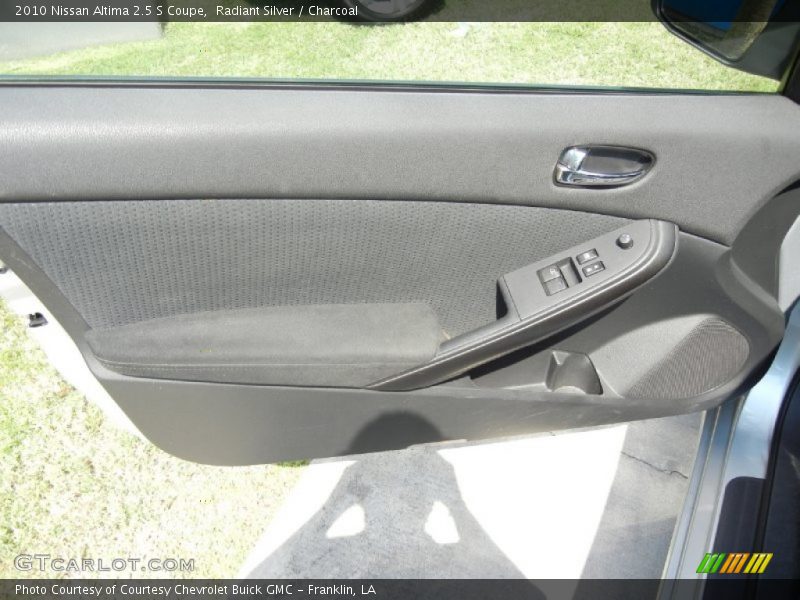 Radiant Silver / Charcoal 2010 Nissan Altima 2.5 S Coupe