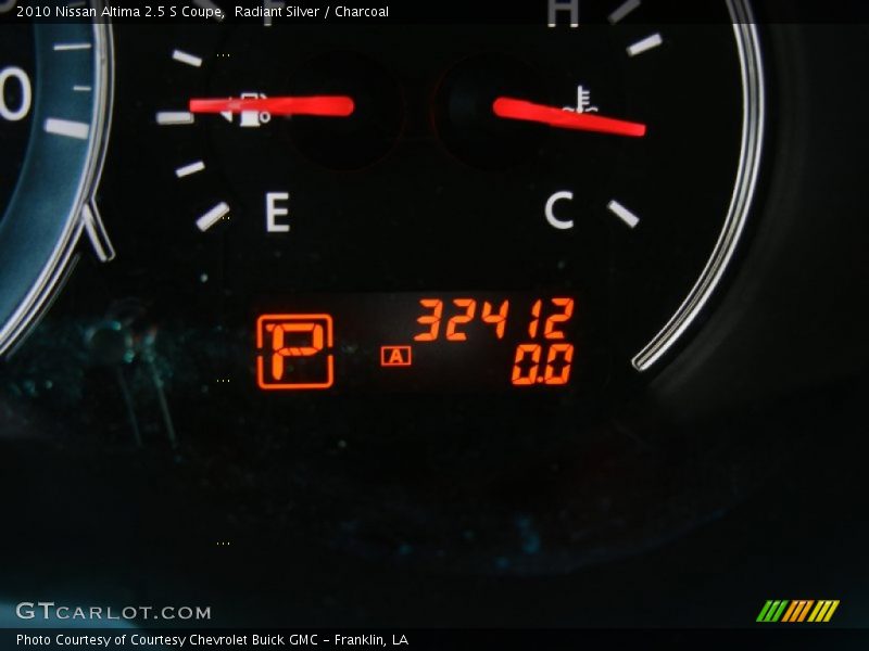 Radiant Silver / Charcoal 2010 Nissan Altima 2.5 S Coupe